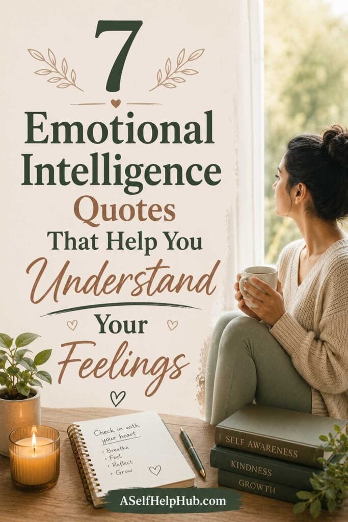 7 Emotional Intelligence Quotes That Help You Understand Your Feelings