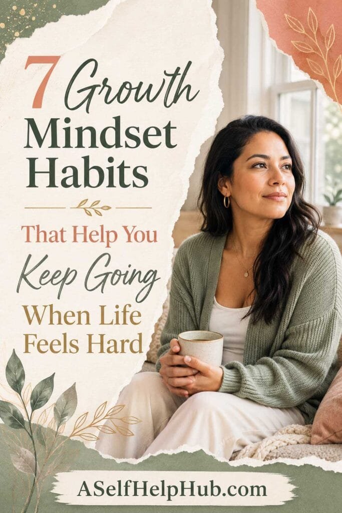 7 Growth Mindset Habits That Help You Keep Going When Life Feels Hard
