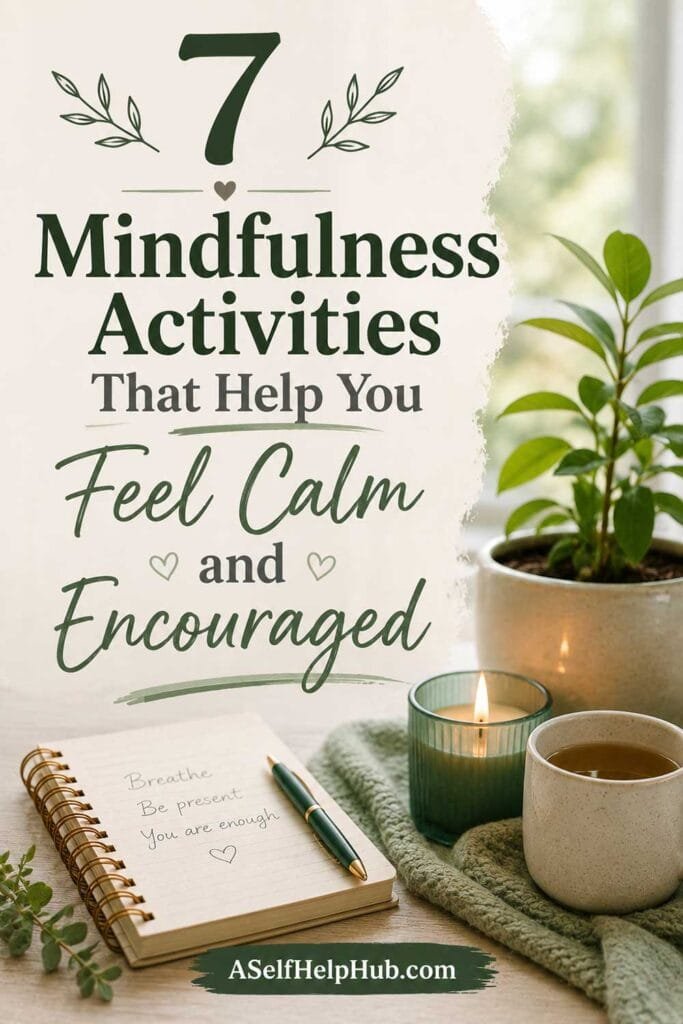 7 Mindfulness Activities That Help You Feel Calm and Encouraged