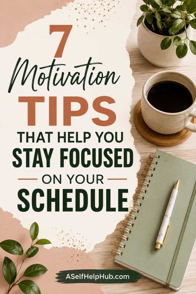 7 Motivation Tips That Help You Stay Focused on Your Schedule