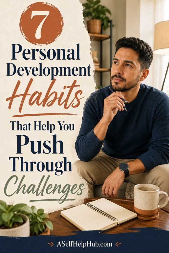 7 Personal Development Habits That Help You Push Through Challenges