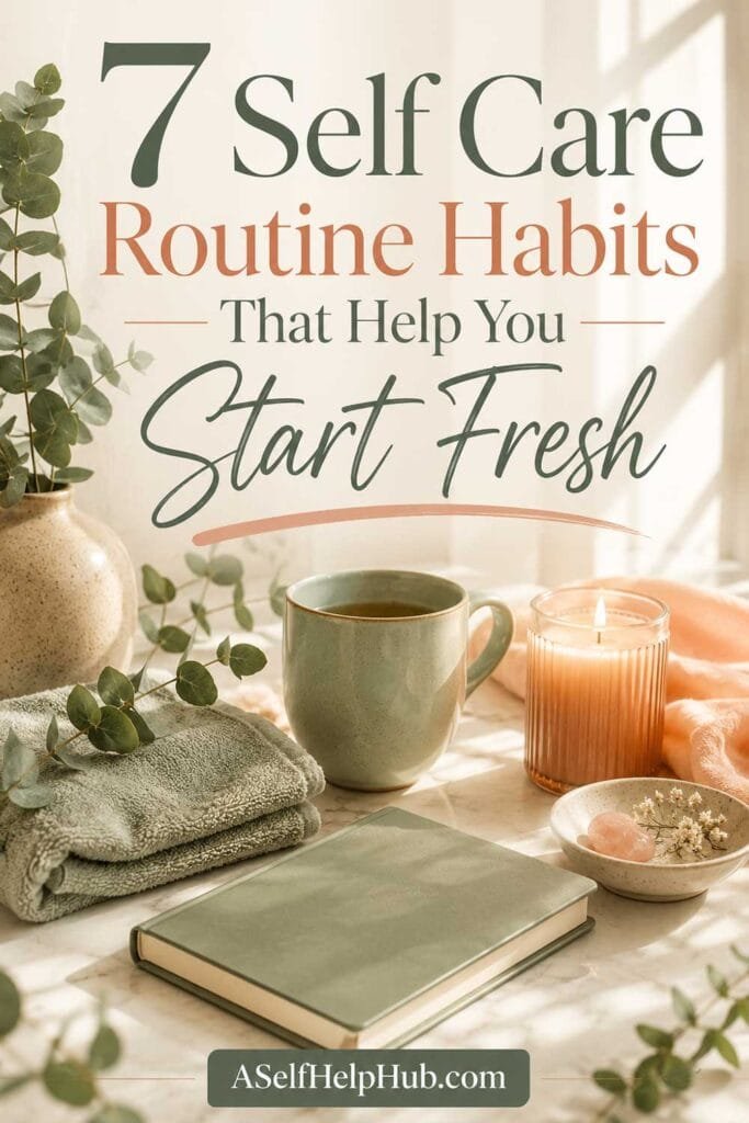 7 Self Care Routine Habits That Help You Start Fresh