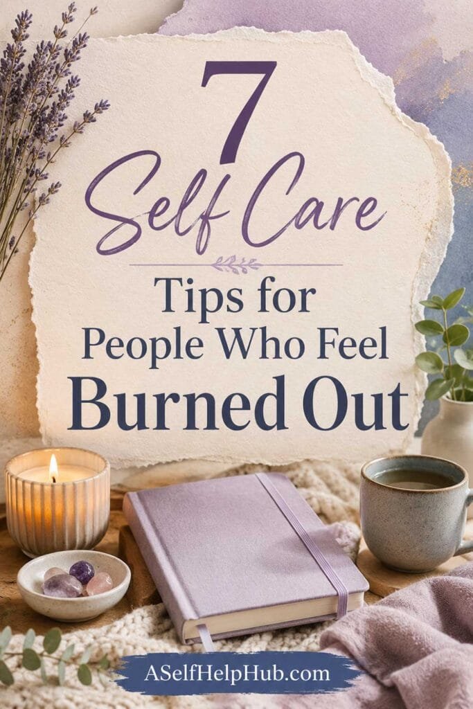 7 Self Care Tips for People Who Feel Burned Out