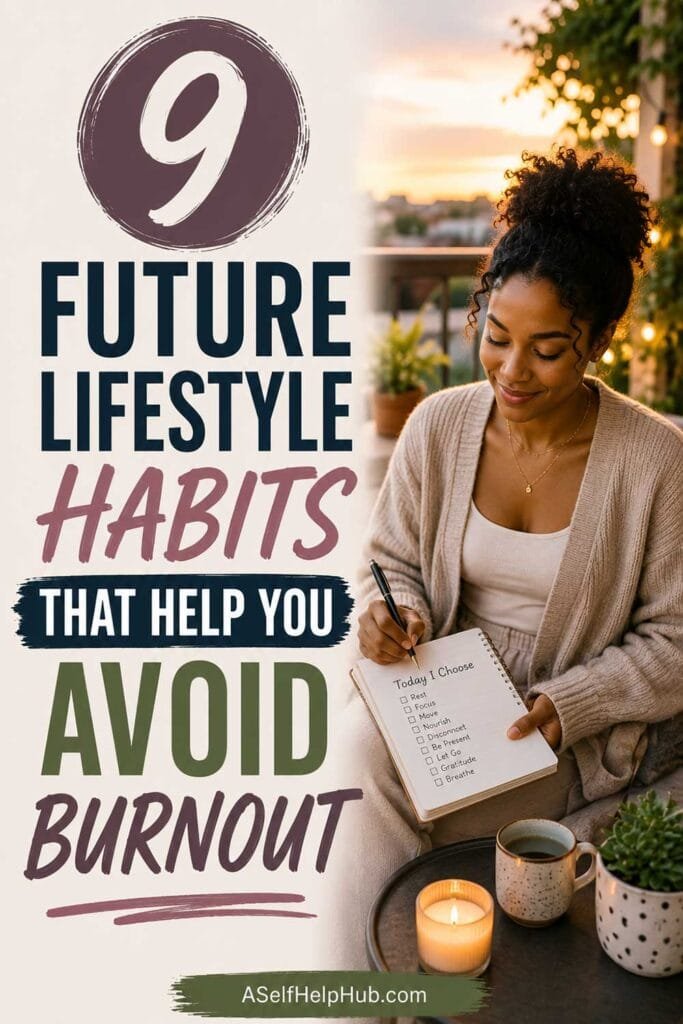 9 Future Lifestyle Habits That Help You Avoid Burnout