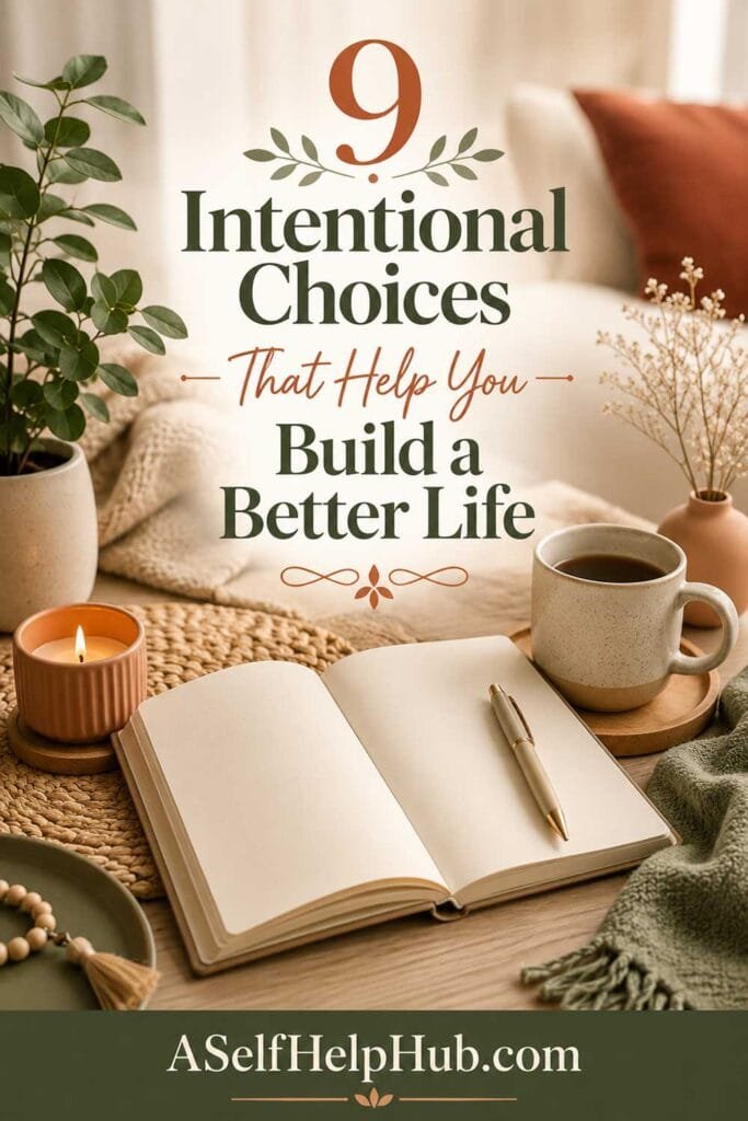 9 Intentional Choices That Help You Build a Better Life