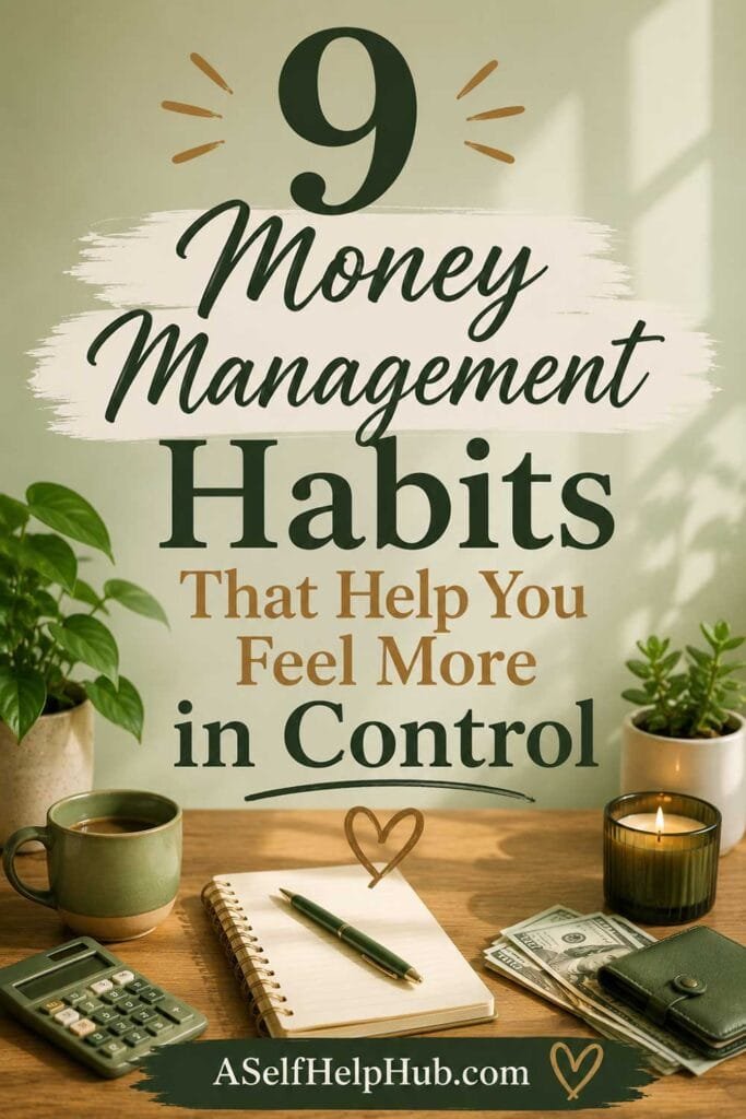 9 Money Management Habits That Help You Feel More in Control
