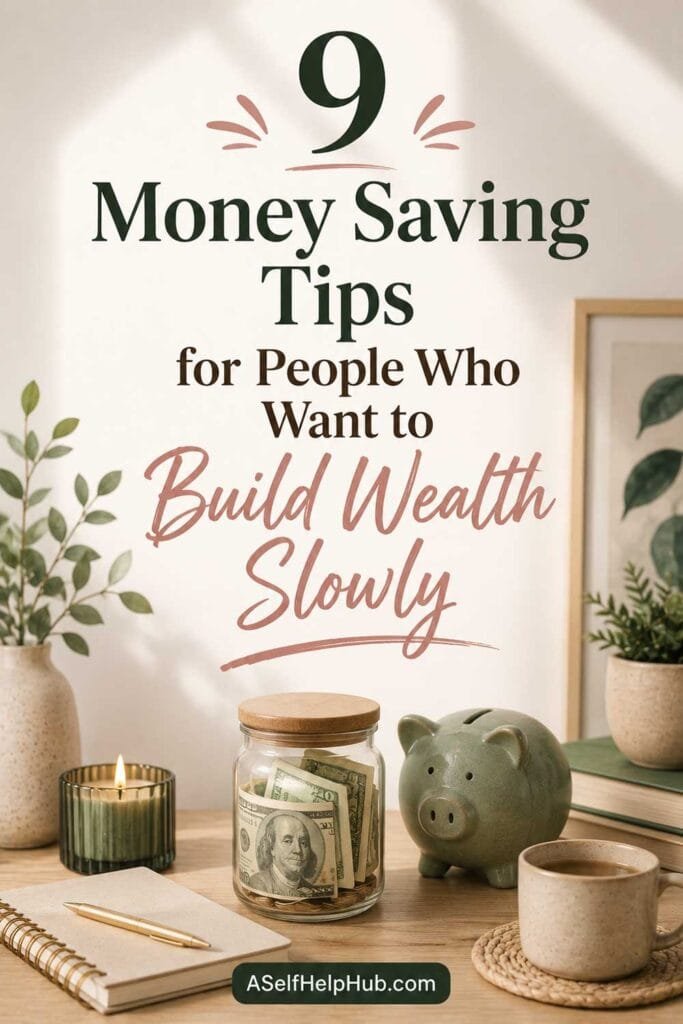 9 Money Saving Tips for People Who Want to Build Wealth Slowly