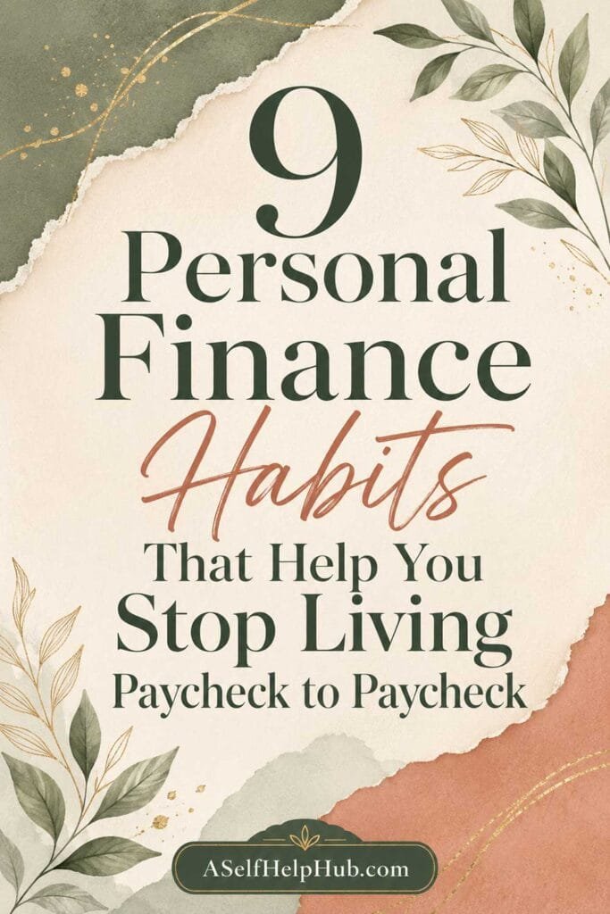 9 Personal Finance Habits That Help You Stop Living Paycheck to Paycheck
