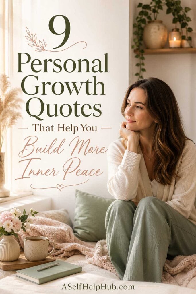 9 Personal Growth Quotes That Help You Build More Inner Peace