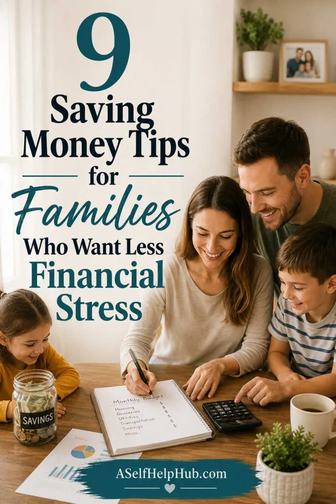 9 Saving Money Tips for Families Who Want Less Financial Stress
