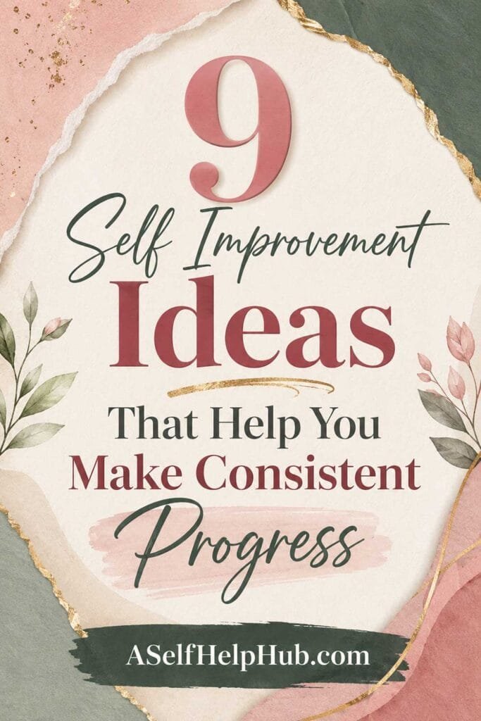 9 Self Improvement Ideas That Help You Make Consistent Progress