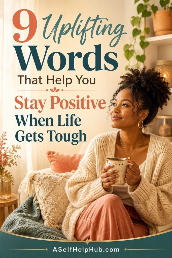 9 Uplifting Words That Help You Stay Positive When Life Gets Tough