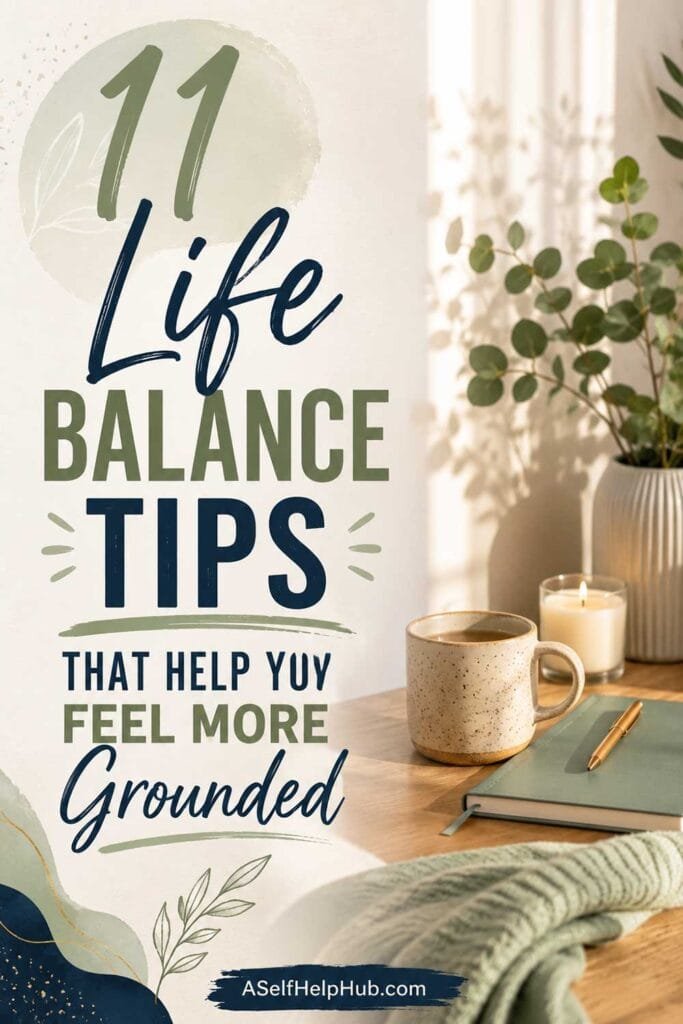 11 Life Balance Tips That Help You Feel More Grounded
