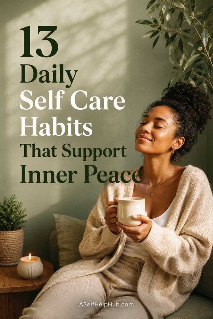 13 Daily Self Care Habits That Support Inner Peace