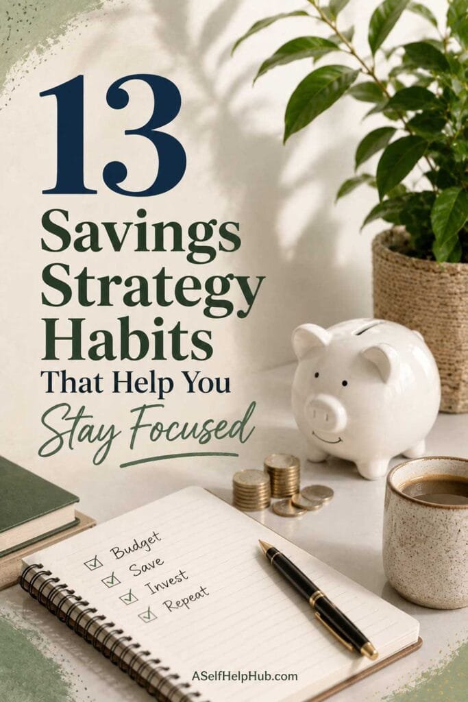 13 Savings Strategy Habits That Help You Stay Focused