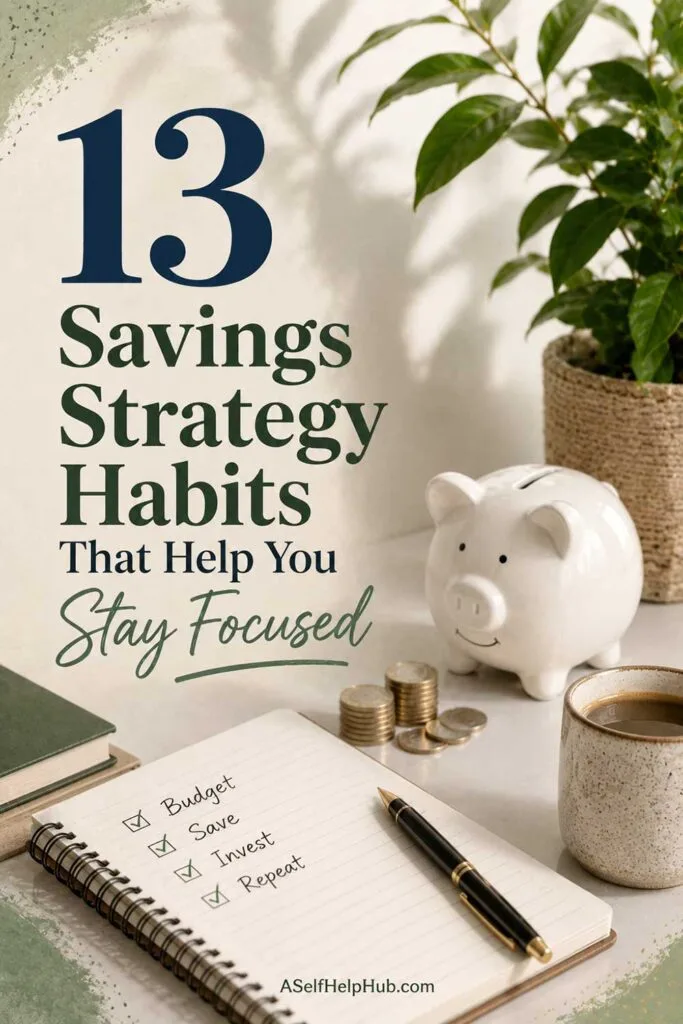 13 Savings Strategy Habits That Help You Stay Focused