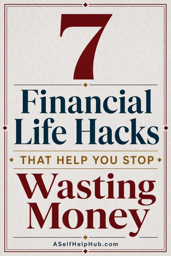 7 Financial Life Hacks That Help You Stop Wasting Money