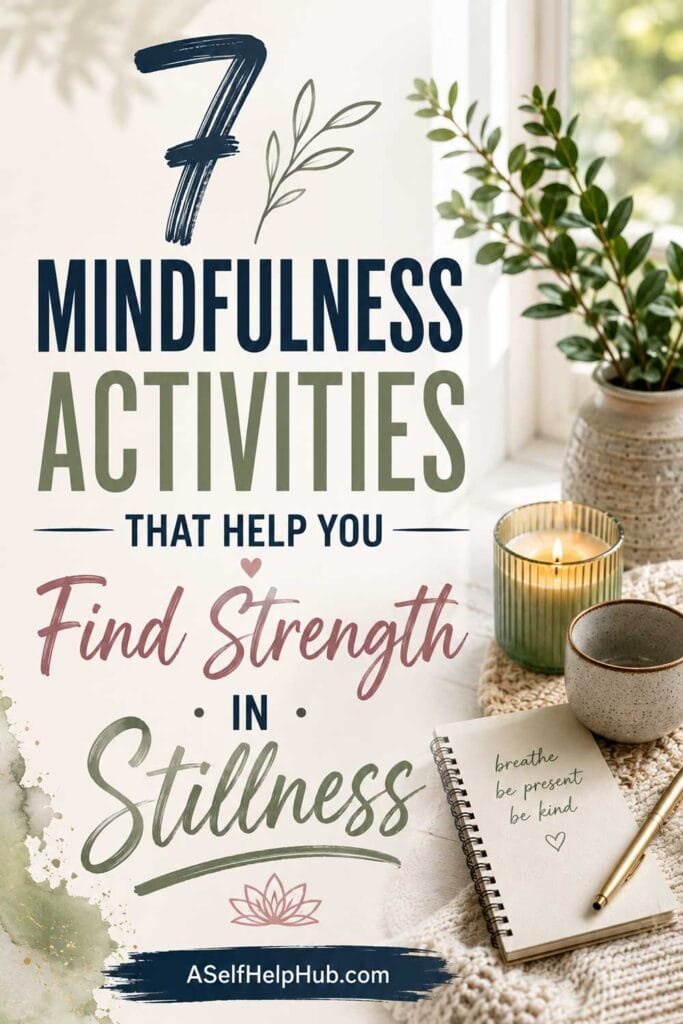 7 Mindfulness Activities That Help You Find Strength in Stillness