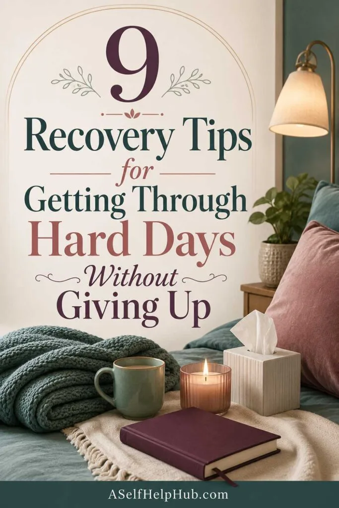 9 Recovery Tips for Getting Through Hard Days Without Giving Up