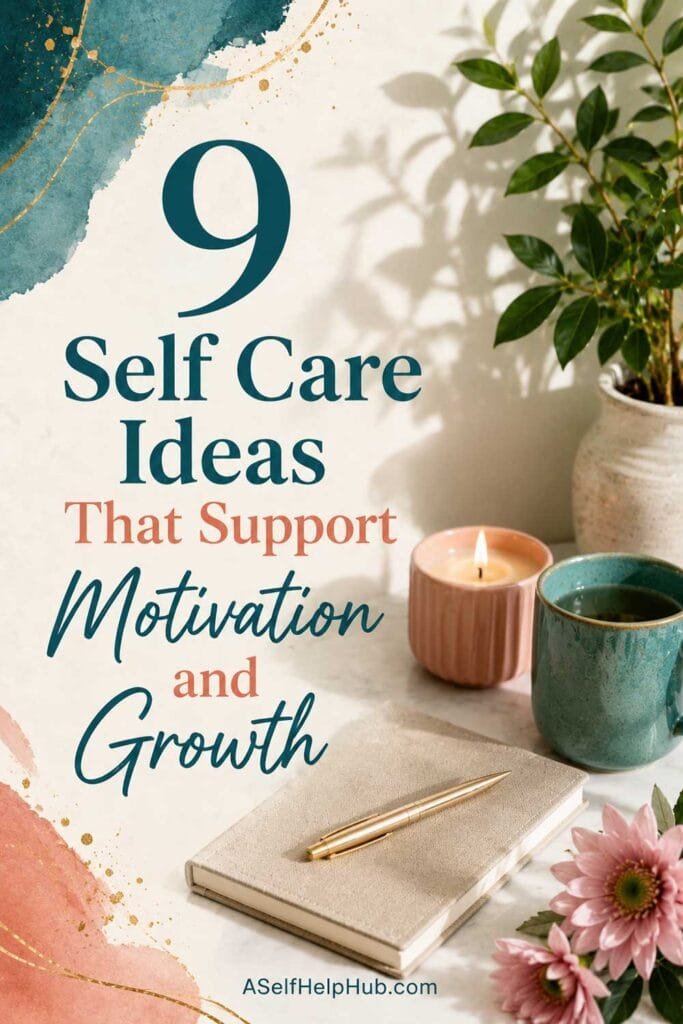 9 Self Care Ideas That Support Motivation and Growth