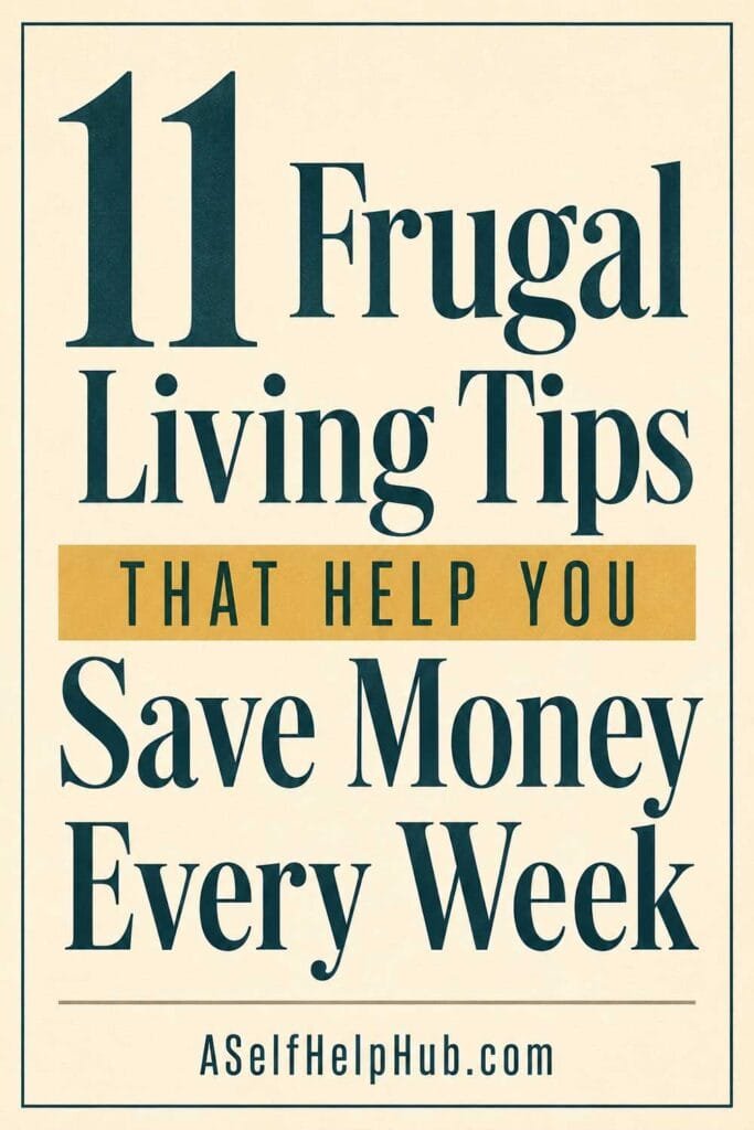 11 Frugal Living Tips That Help You Save Money Every Week