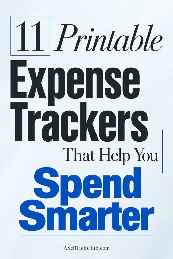 11 Printable Expense Trackers That Help You Spend Smarter