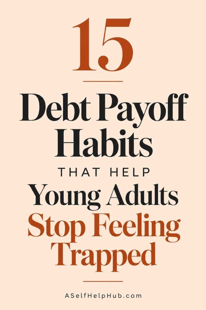 15 Debt Payoff Habits That Help Young Adults Stop Feeling Trapped