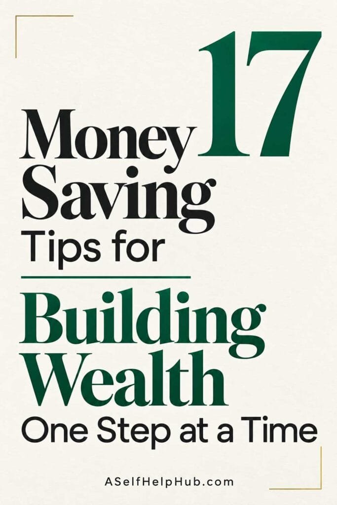 17 Money Saving Tips for Building Wealth One Step at a Time
