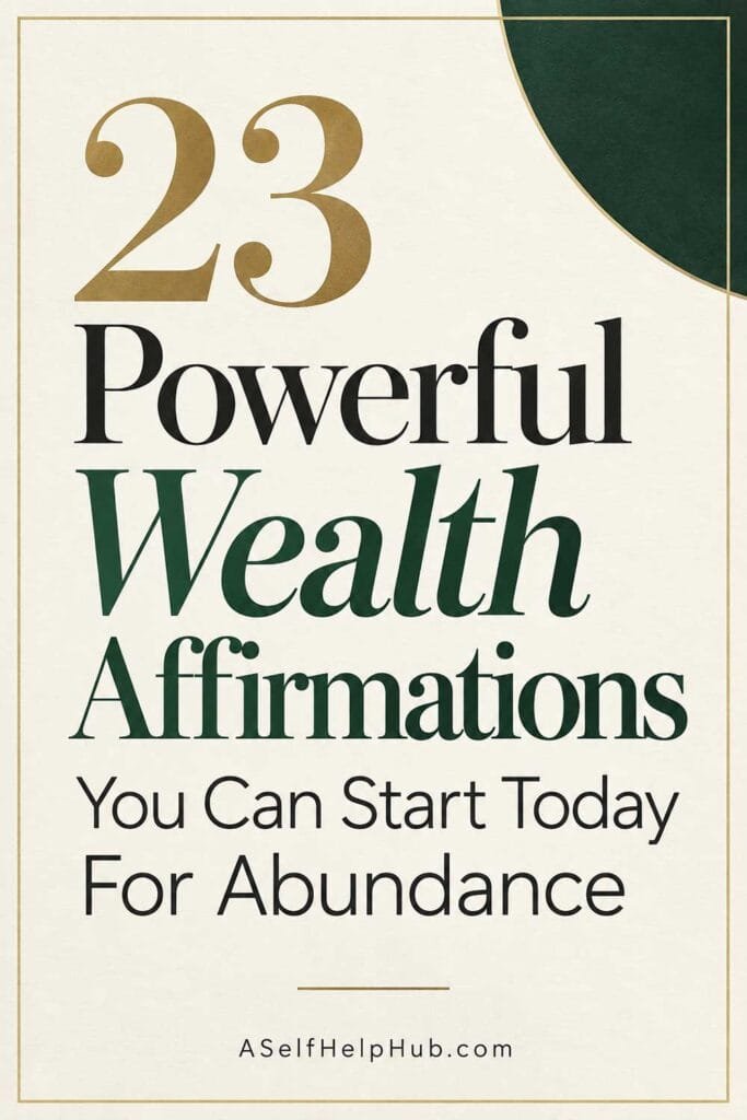 23 Powerful Wealth Affirmations You Can Start Today For Abundance