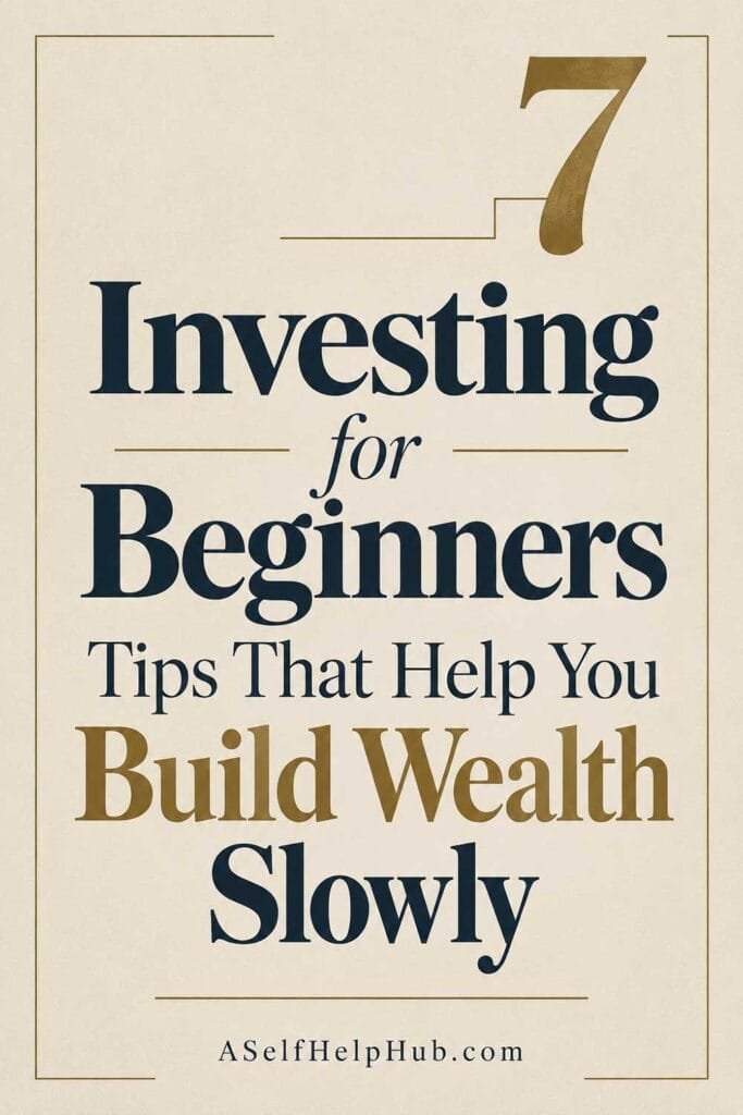 7 Investing for Beginners Tips That Help You Build Wealth Slowly